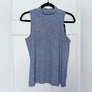 NWT Chaser Ribbed Mock Neck Tank - Playa